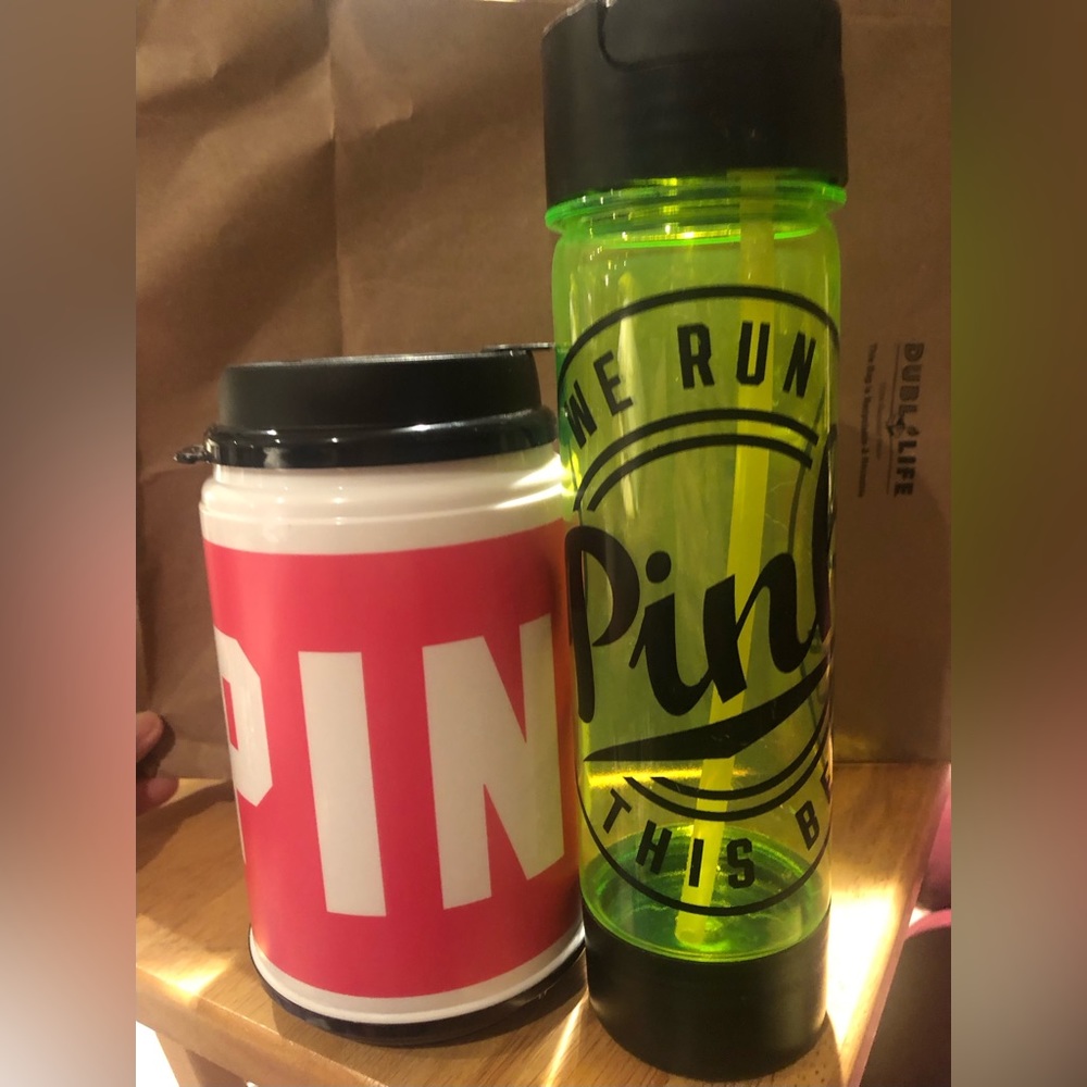 Pink - water bottle and jug🤍